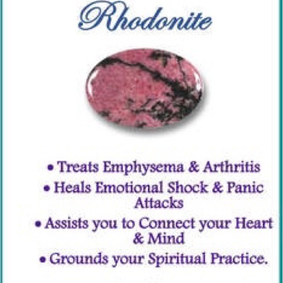 BOGO FREE -Rhodonite Natural Stone Bracelet 💕 - Picture 3 of 3